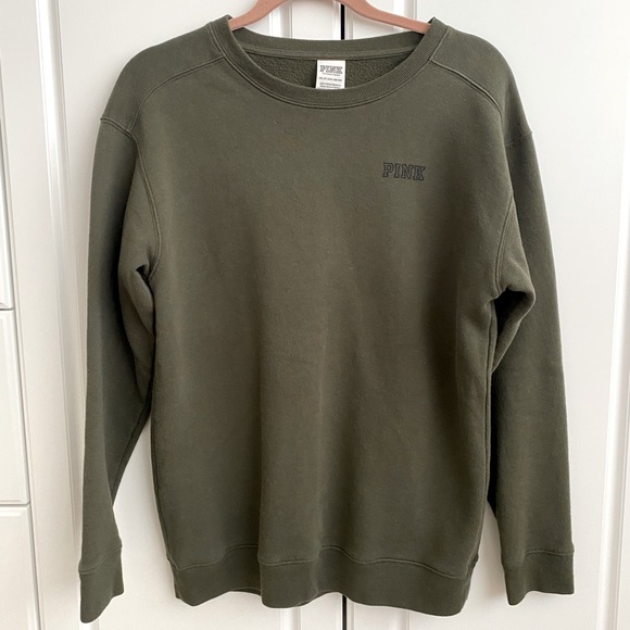 PINK Victoria's Secret Tops - ❌SOLD❌Victoria Secret PINK crewneck sweatshirt